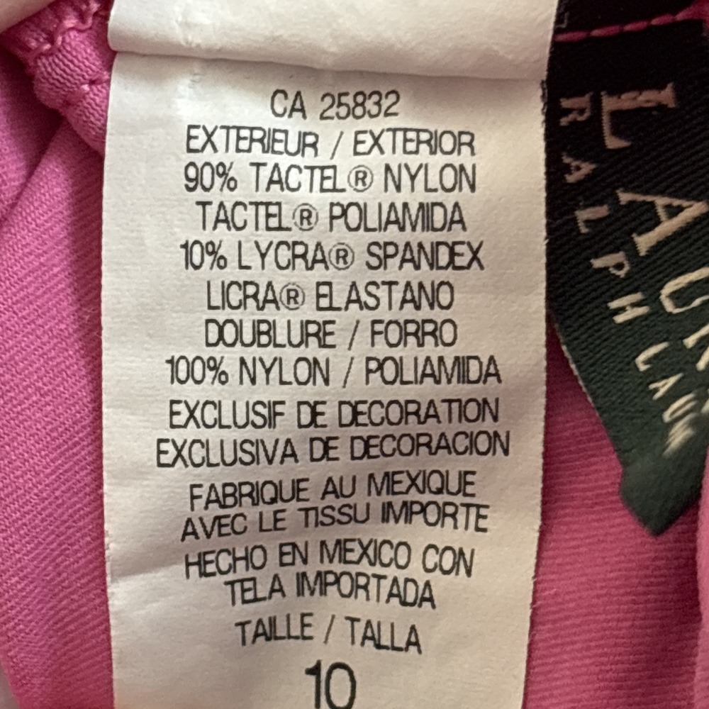 VTG Lauren Ralph Lauren True Y2K  Babydoll Halter Swim Top Open Back Festival - Picture 11 of 13